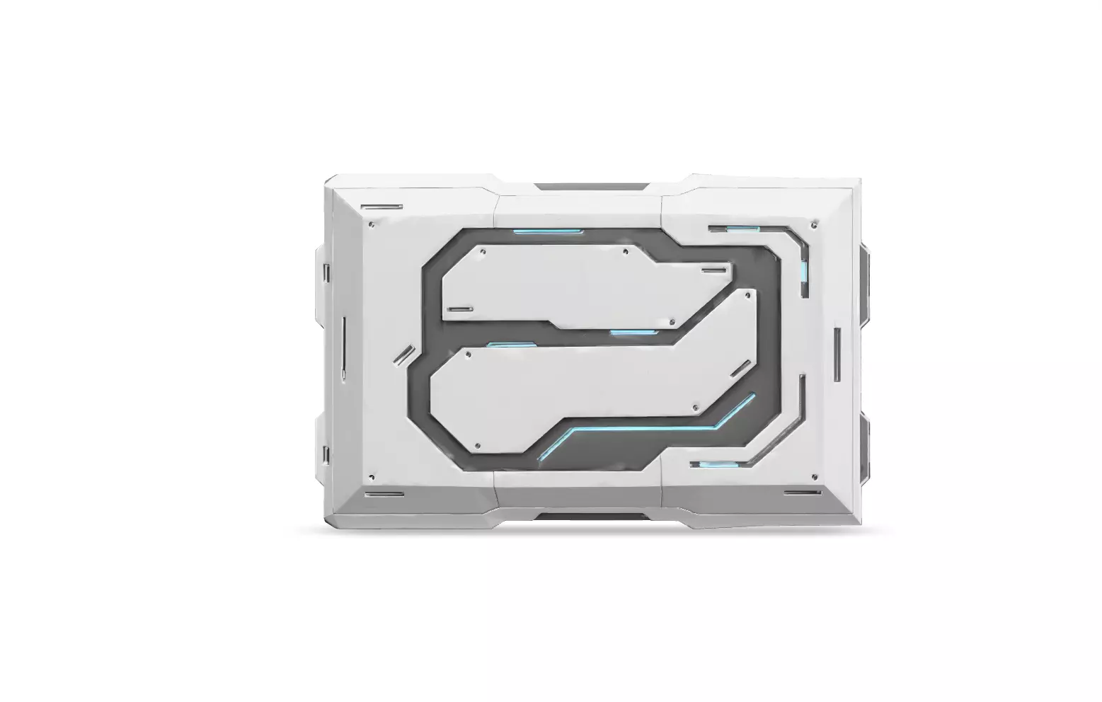 Sci-Fi Lab Kit Low-poly 3D model_4