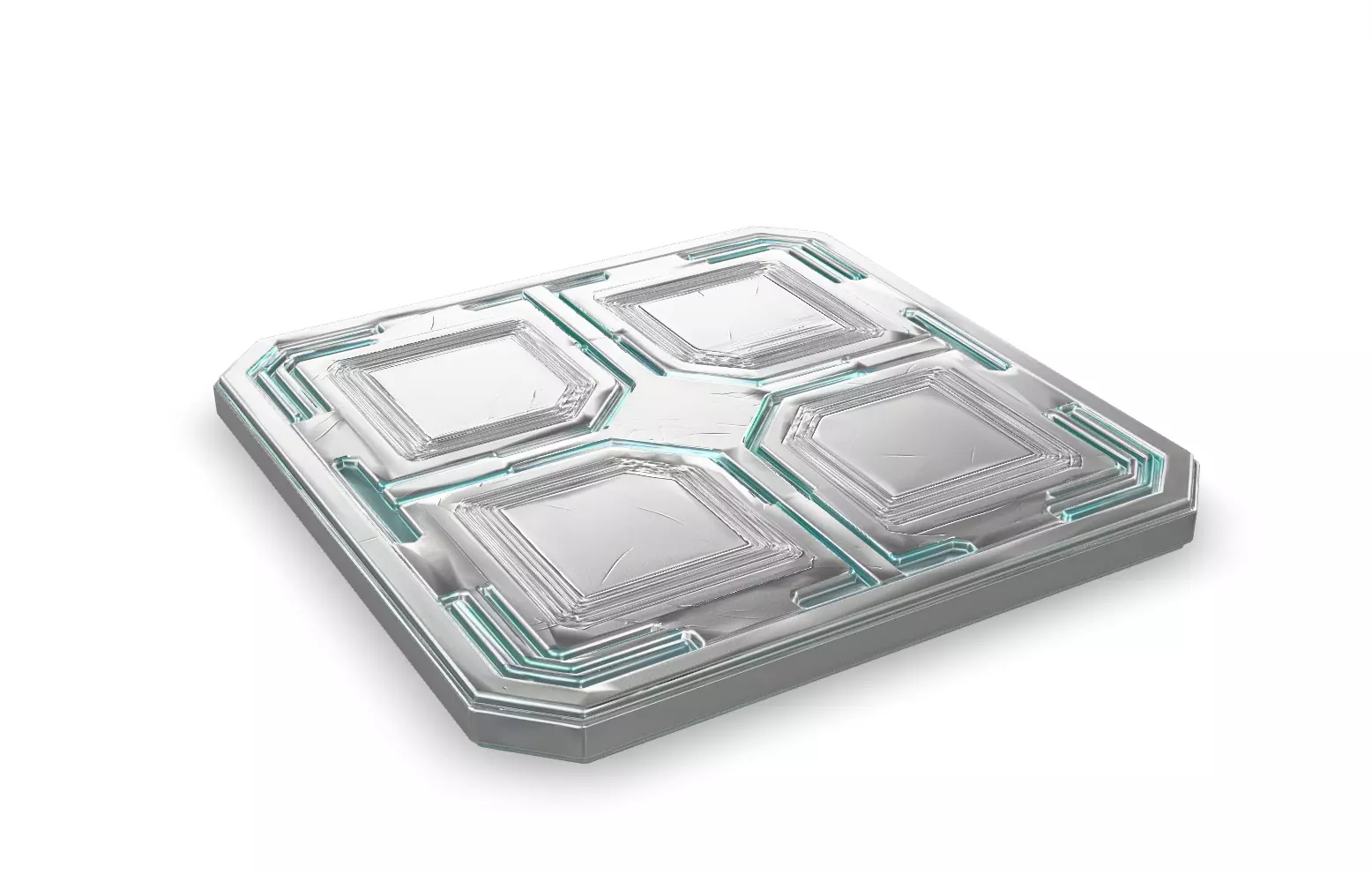 Sci-Fi Lab Kit Low-poly 3D model_8