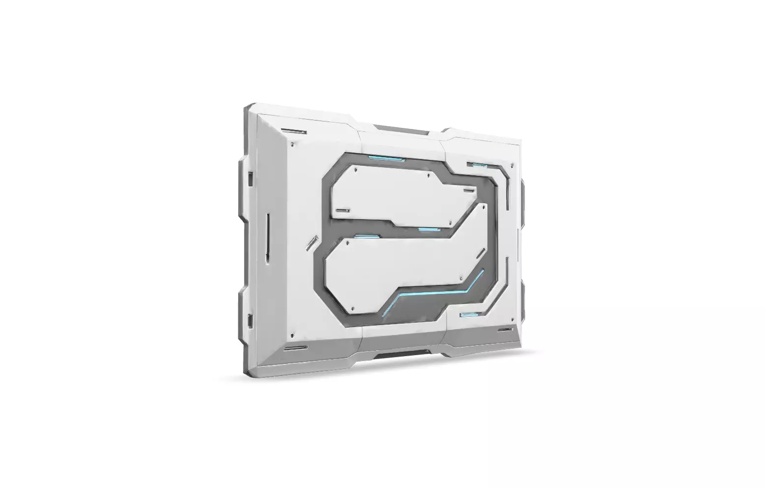 Sci-Fi Lab Kit Low-poly 3D model_2