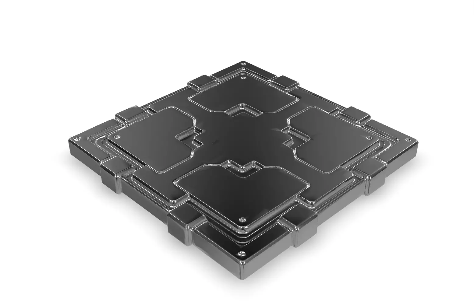 Sci-Fi Lab Kit Low-poly 3D model_27