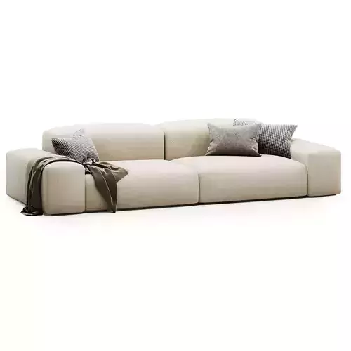 boca sofa 3D model 4
