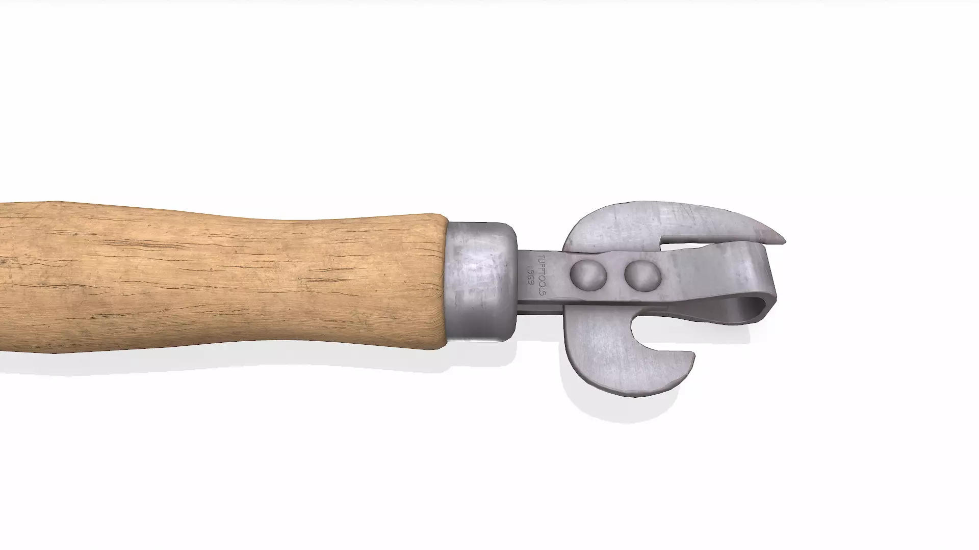 Vintage Can Opener Low-poly PBR Low-poly 3D model_5