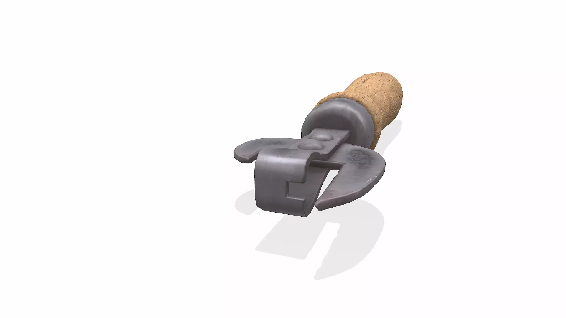 Vintage Can Opener Low-poly PBR Low-poly 3D model_11