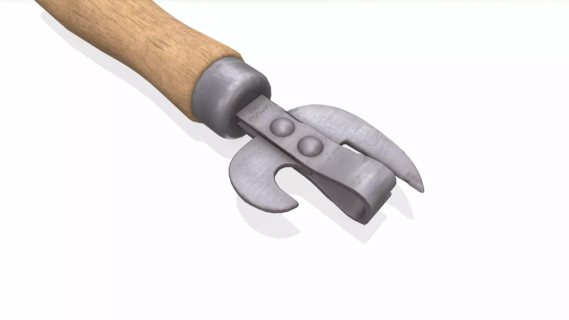 Vintage Can Opener Low-poly PBR Low-poly 3D model_12