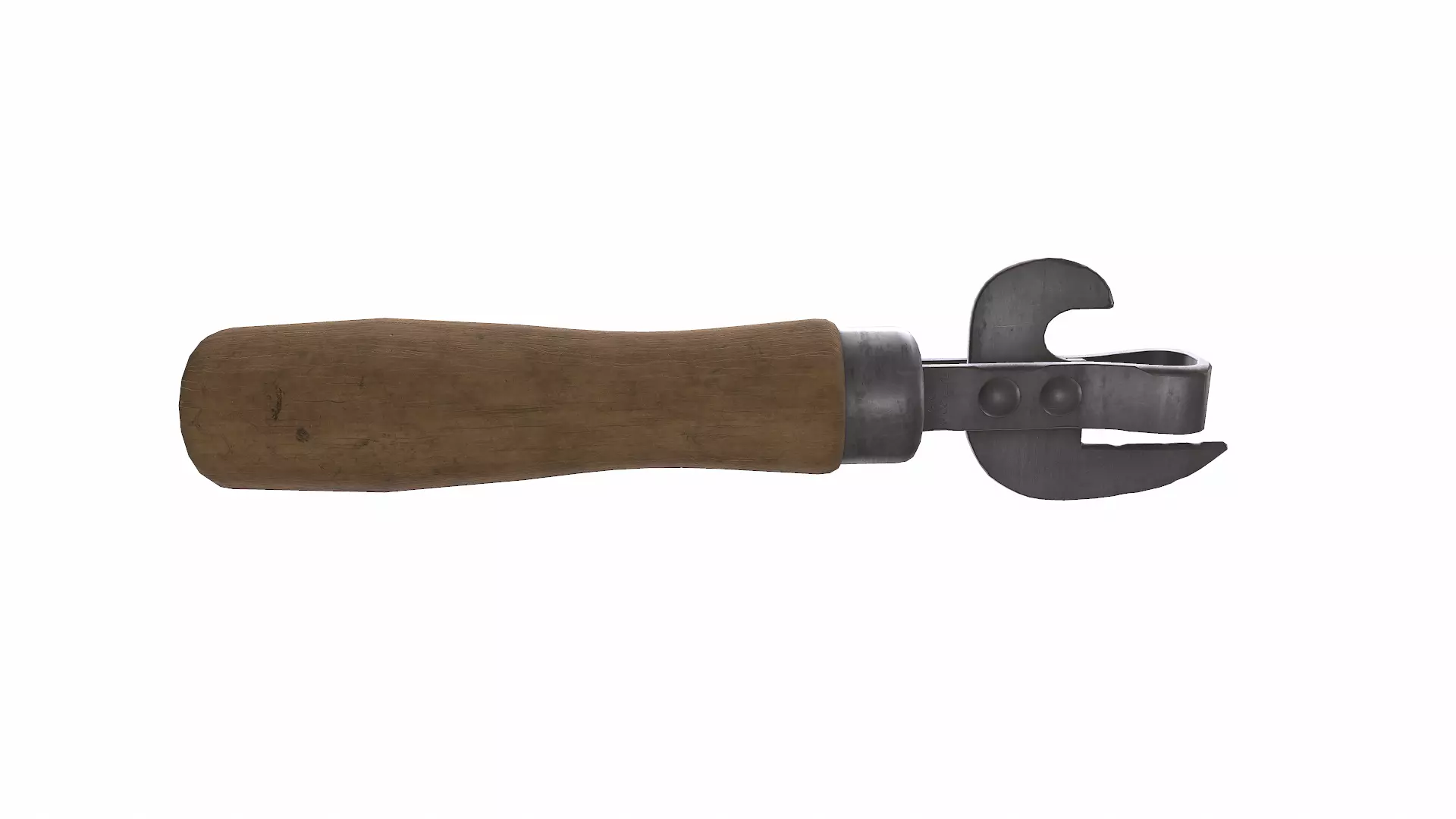 Vintage Can Opener Low-poly PBR Low-poly 3D model_13