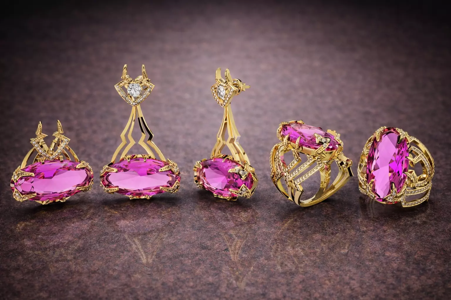 JEWELRY SET GOD HADES 3D print model
