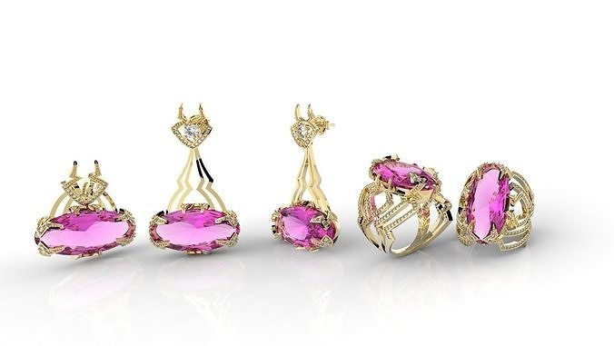 JEWELRY SET GOD HADES 3D print model