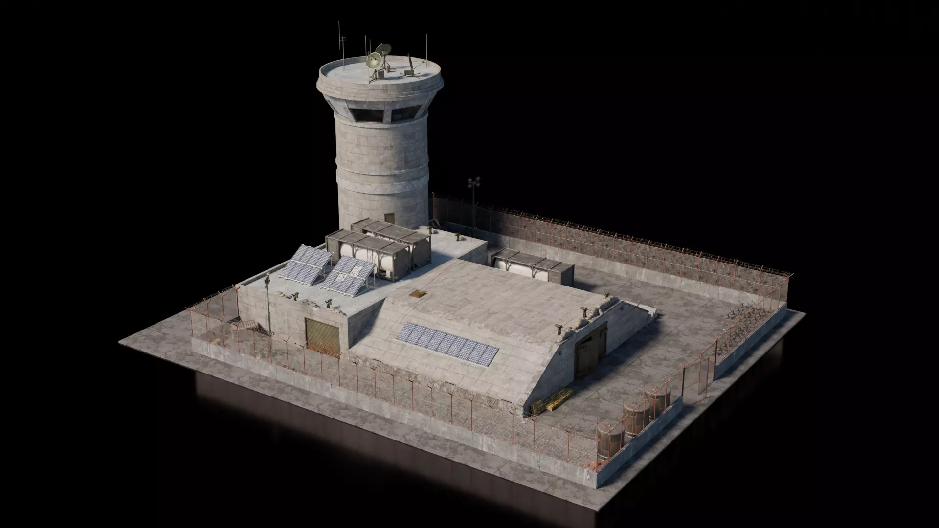 Warzone - Bunker 3D model_3