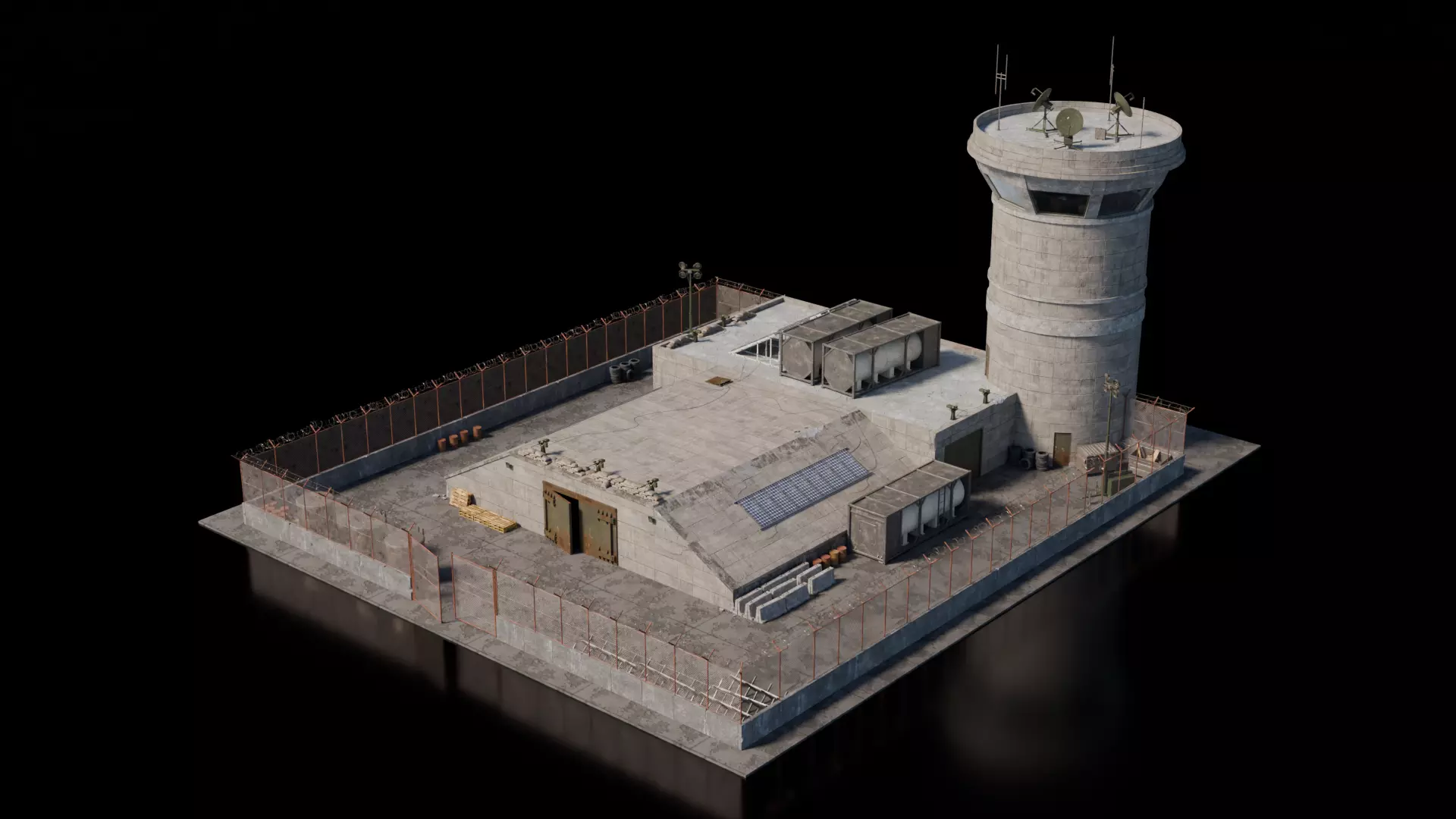 Warzone - Bunker 3D model_0