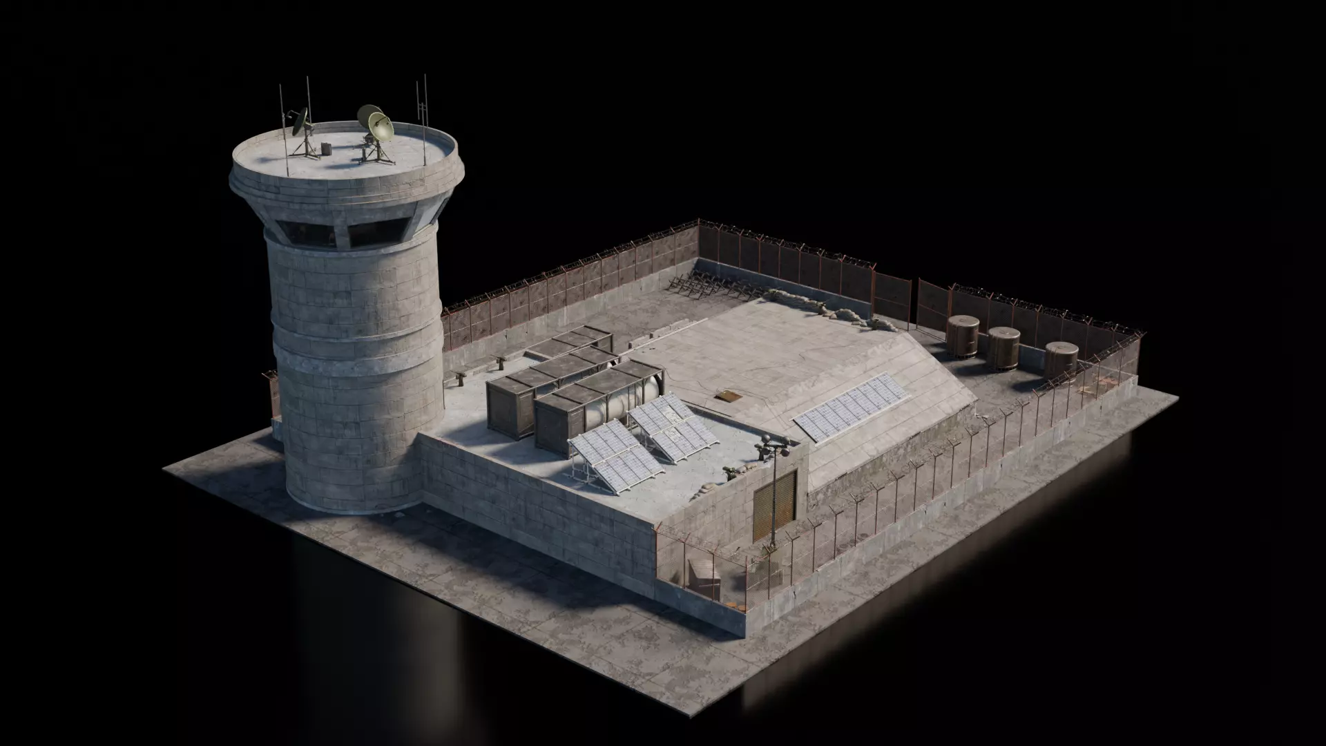 Warzone - Bunker 3D model_1