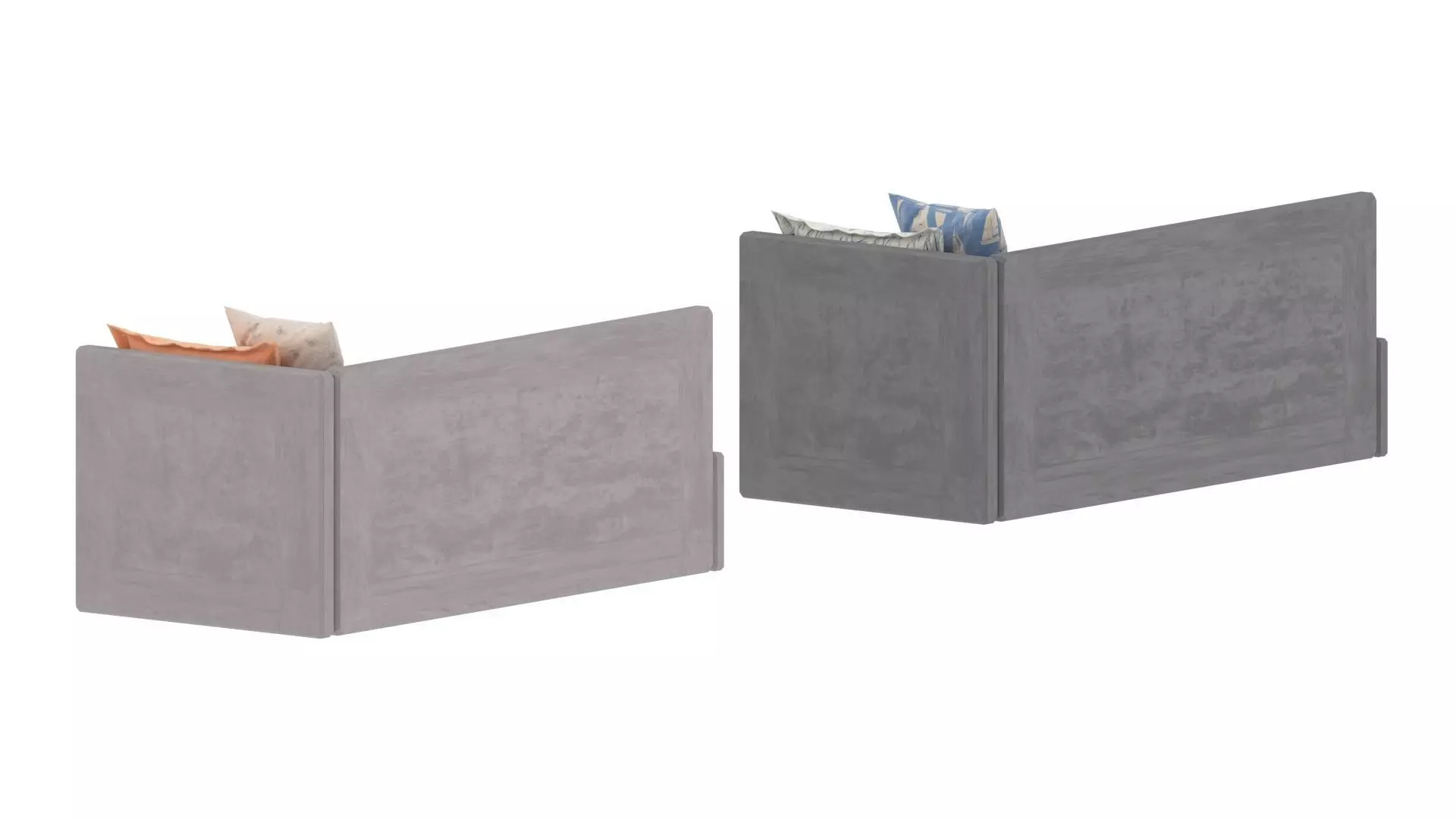 Child Bed Set 3D model_8