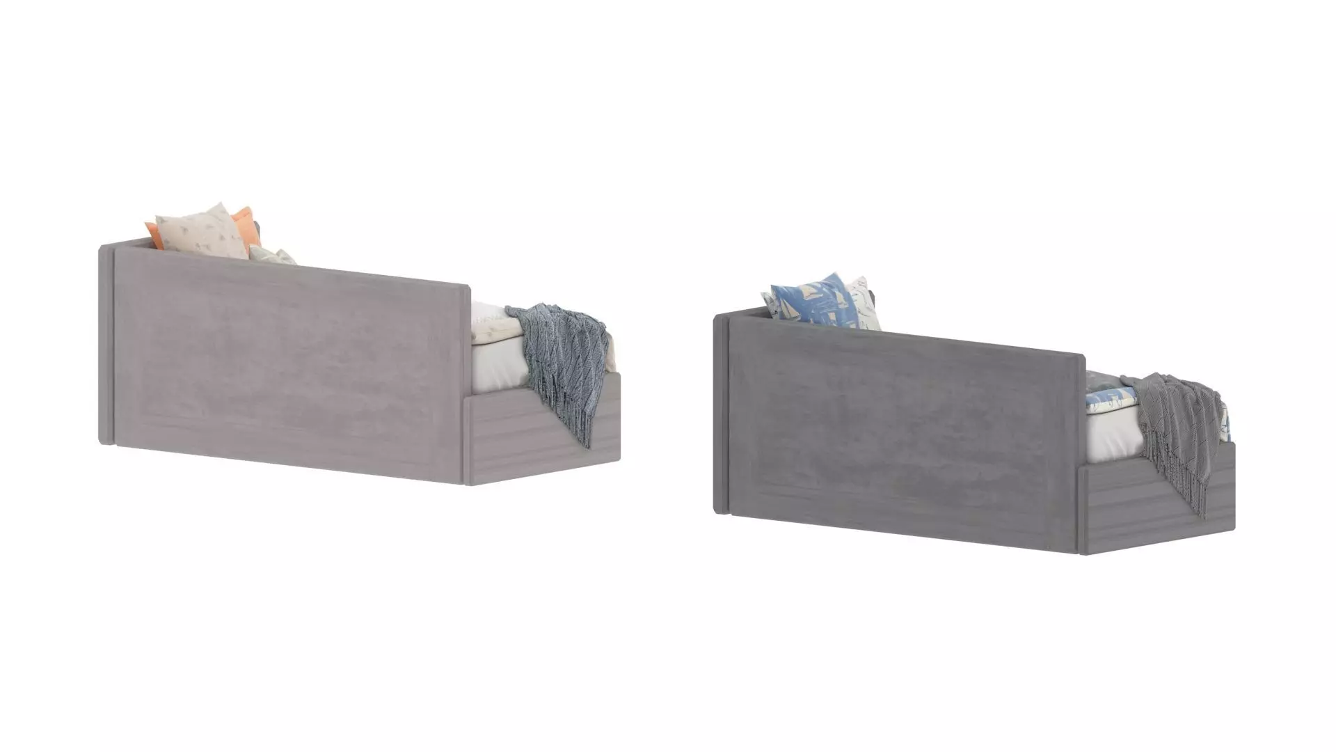 Child Bed Set 3D model_4