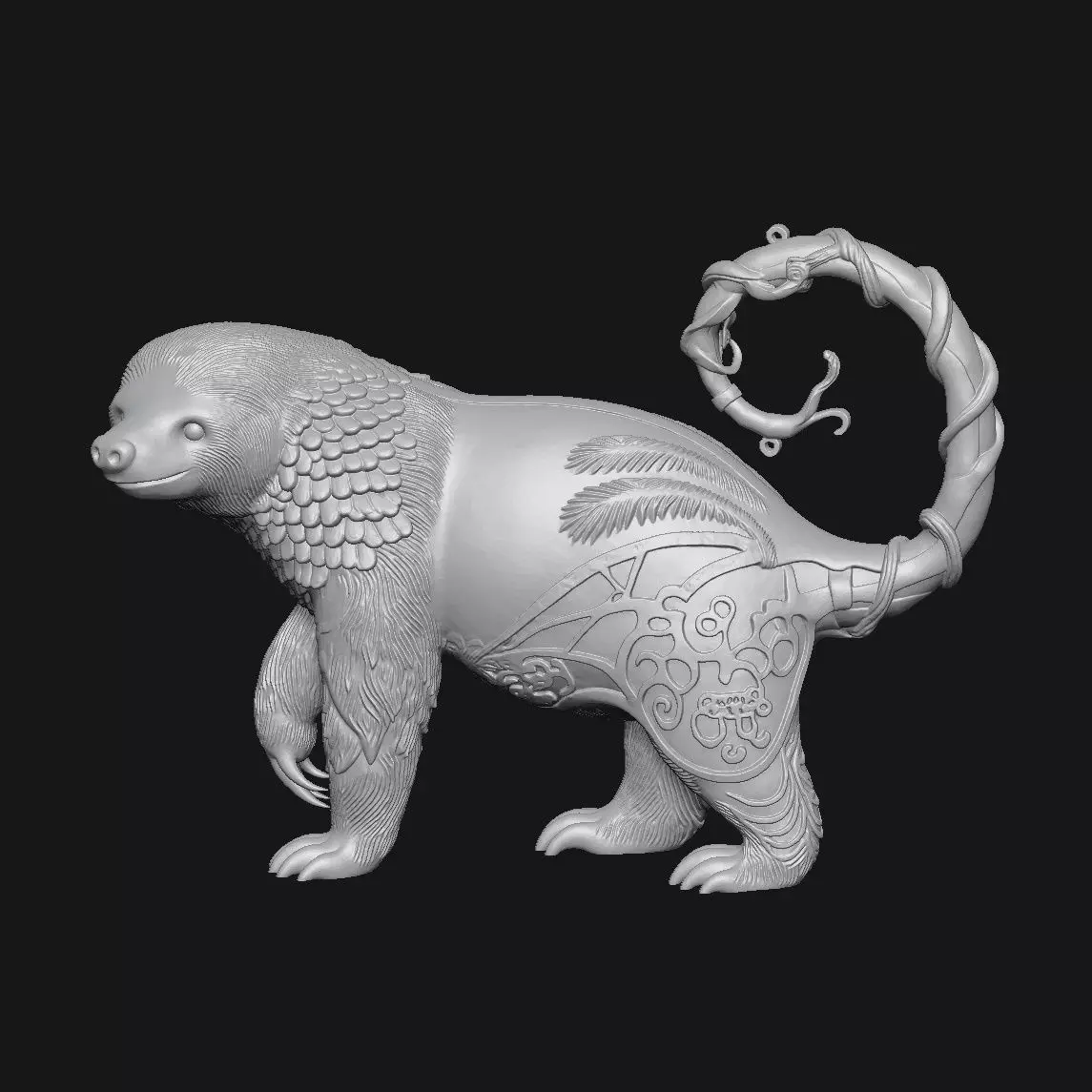 sloths 3D print model_5