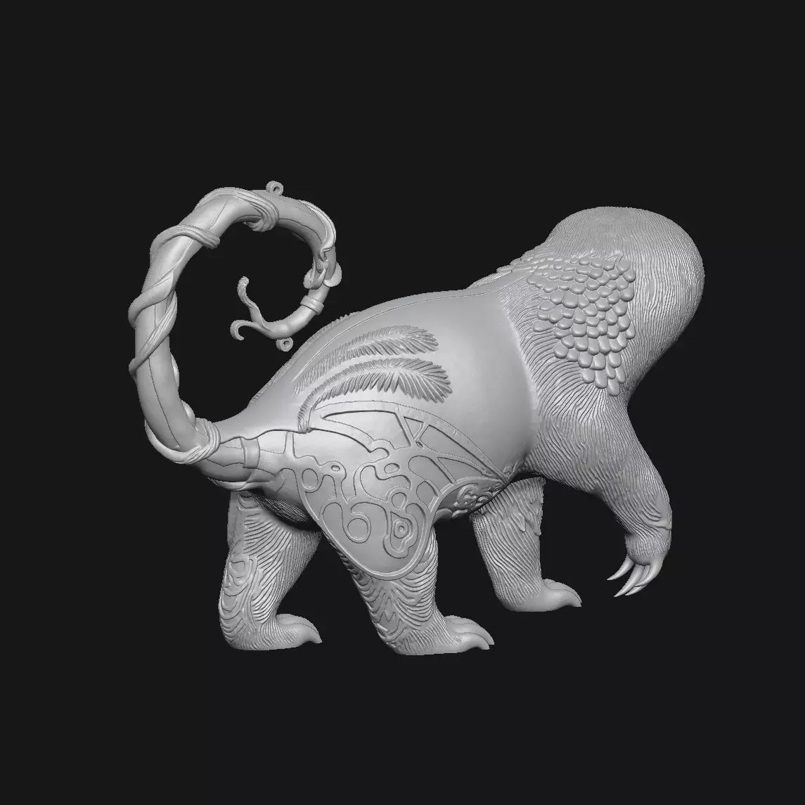 sloths 3D print model_3