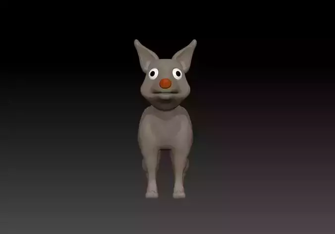 Dog 3D Model