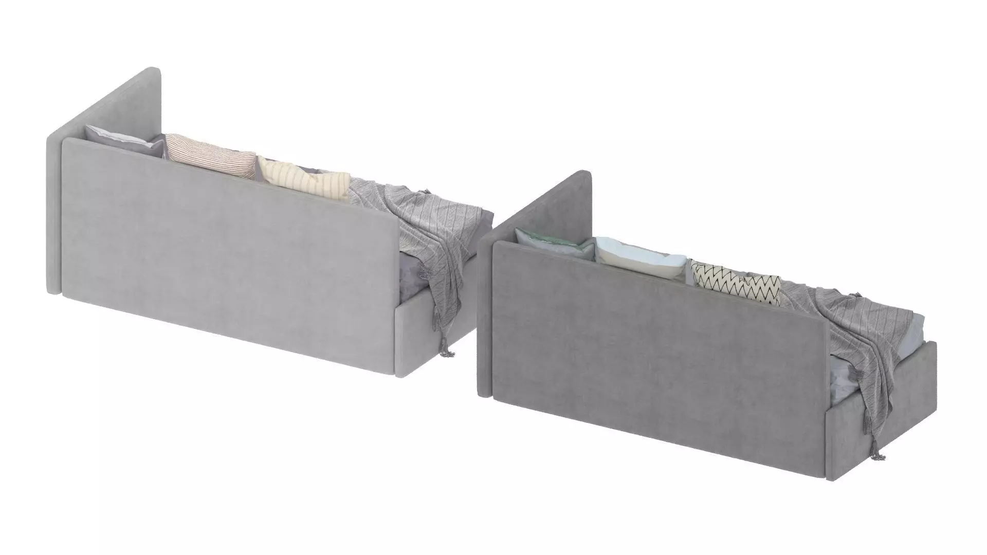 Child Bed Set 2 3D model_5