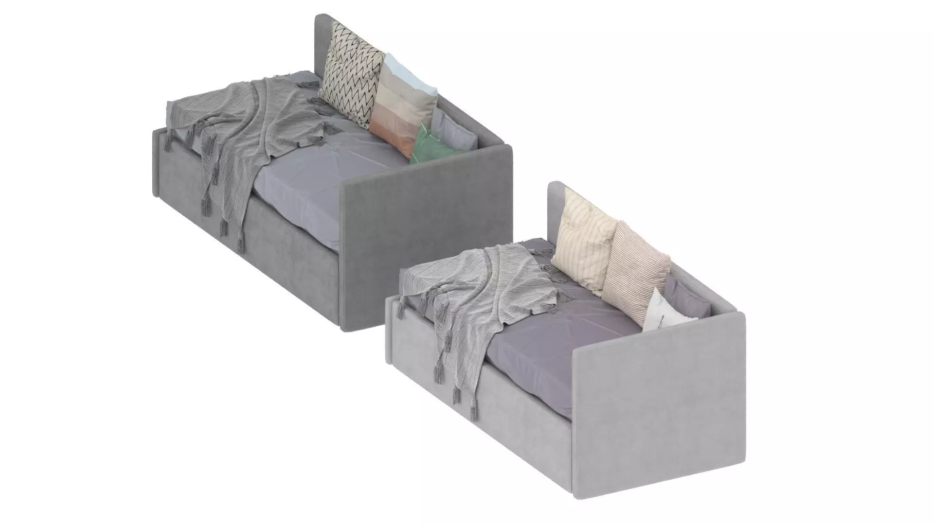 Child Bed Set 2 3D model_12