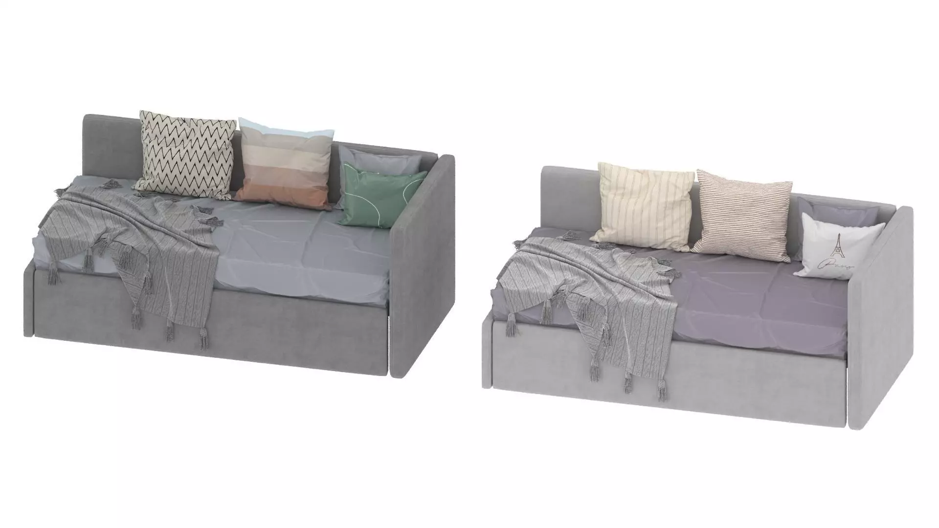 Child Bed Set 2 3D model_14