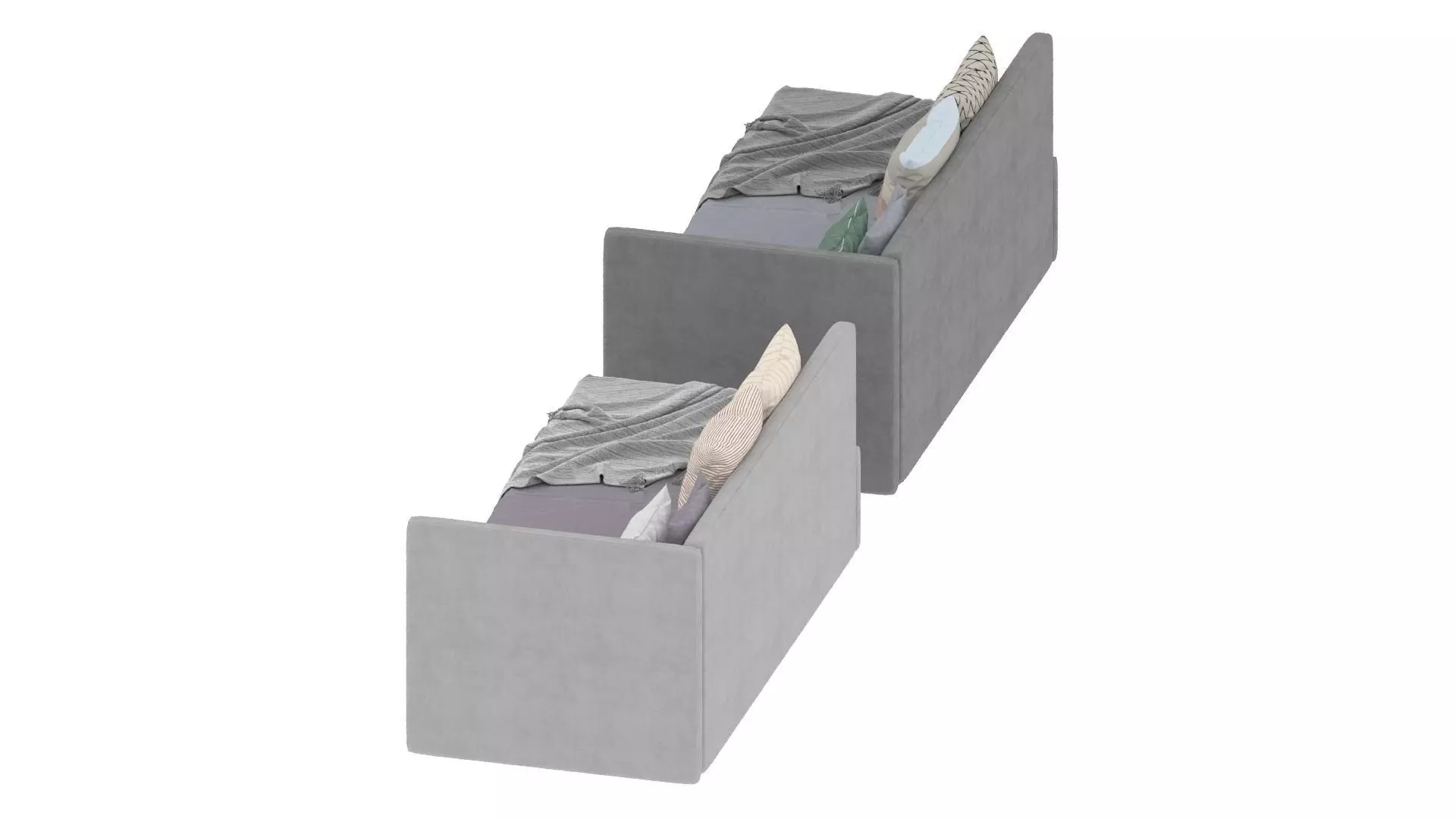 Child Bed Set 2 3D model_10