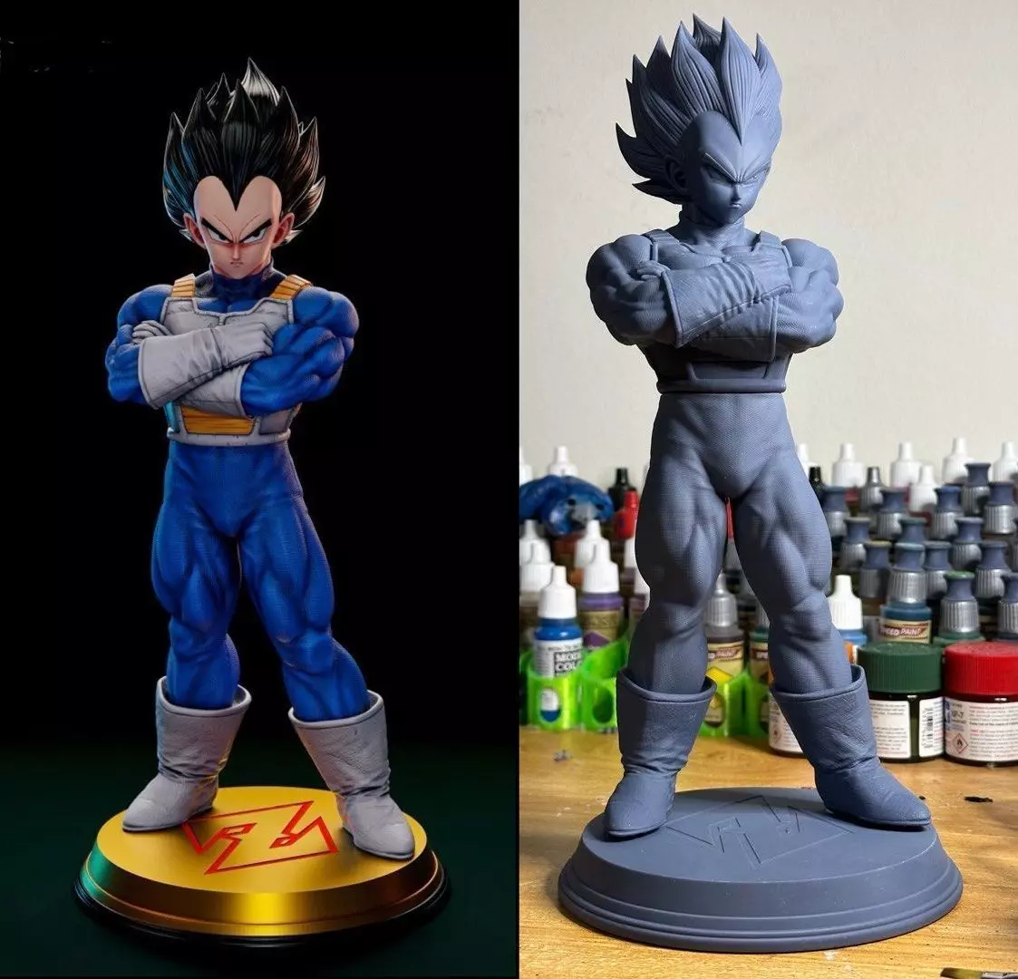 Vegeta Dragon Ball Z 3D print model