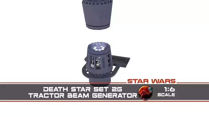 Set 2g - Tractor Beam Power Generator 1-6 scale Hottoys