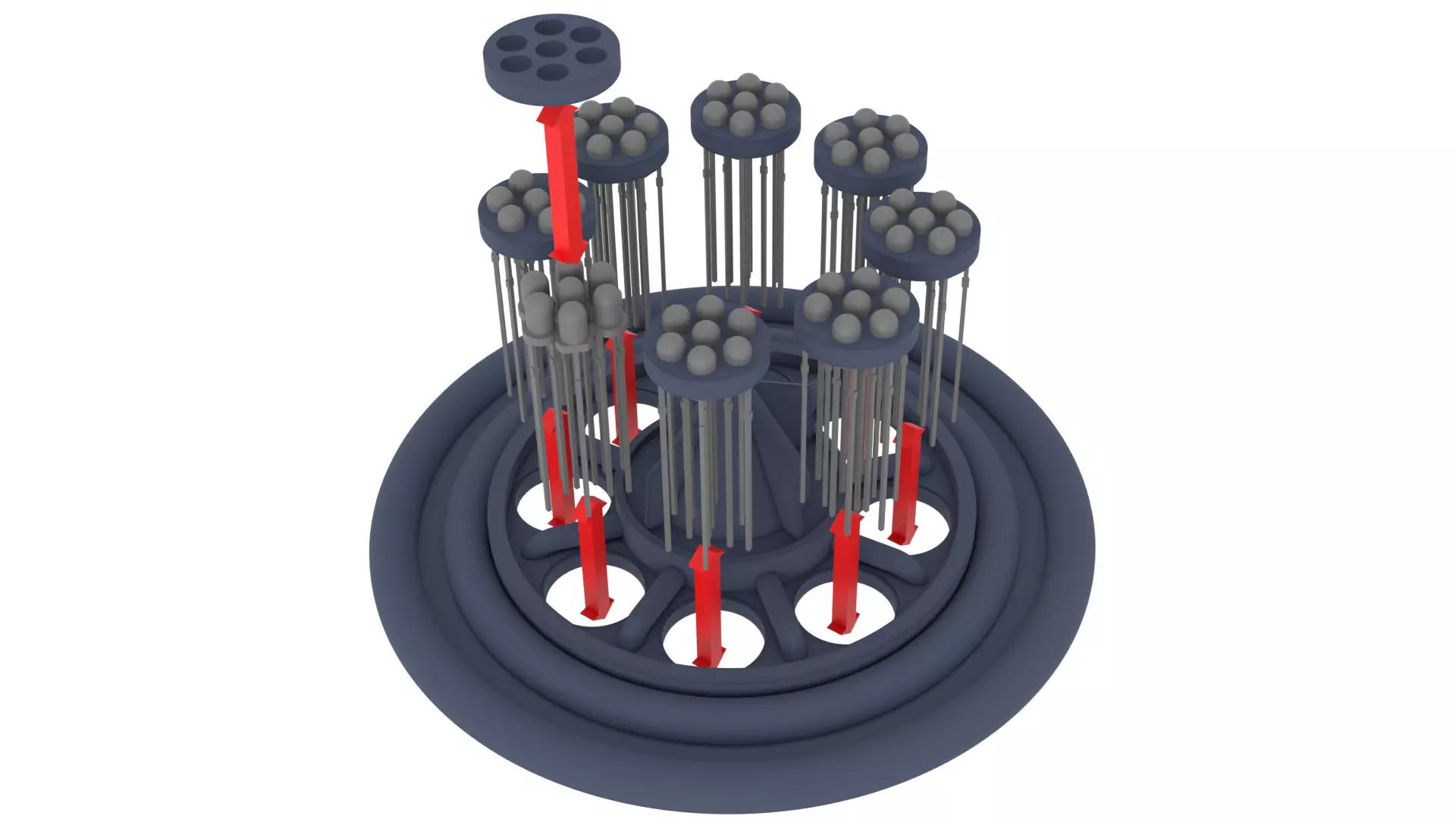 Set 2g - Tractor Beam Power Generator 1-6 scale Hottoys 3D print model_26