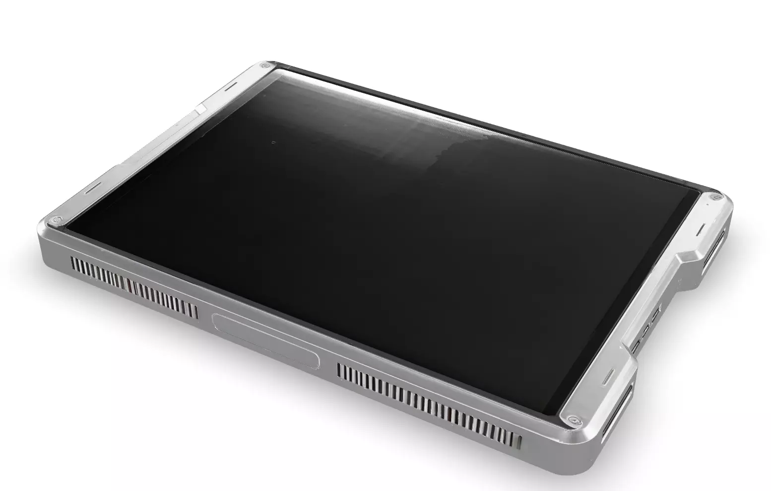 Sci Fi Lab Consoles Low-poly 3D model_8