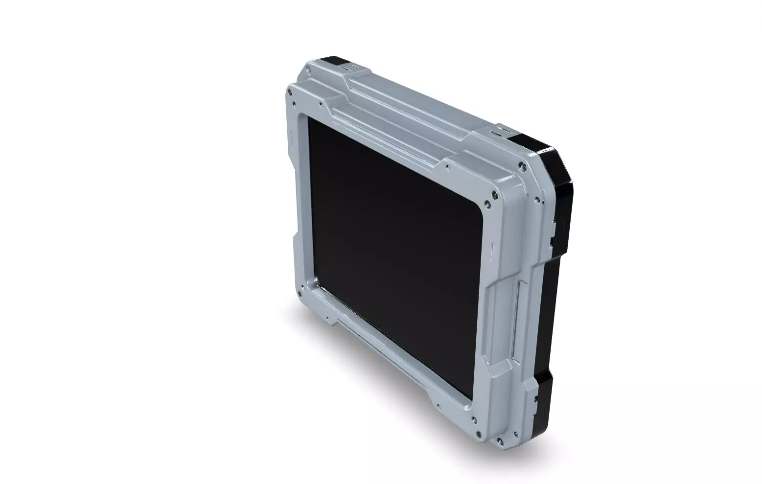 Sci Fi Lab Consoles Low-poly 3D model_29