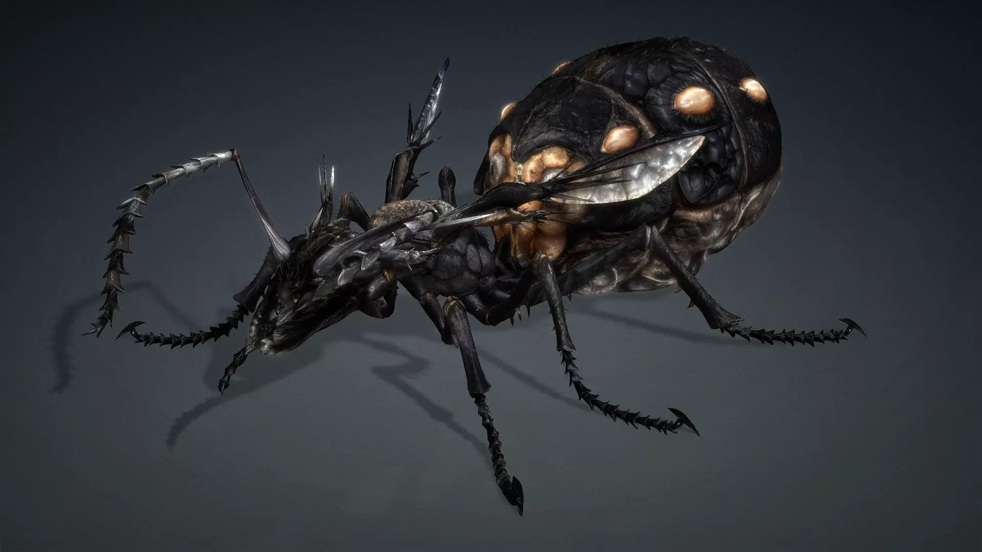 Ant Monster-V1b 3D model_2
