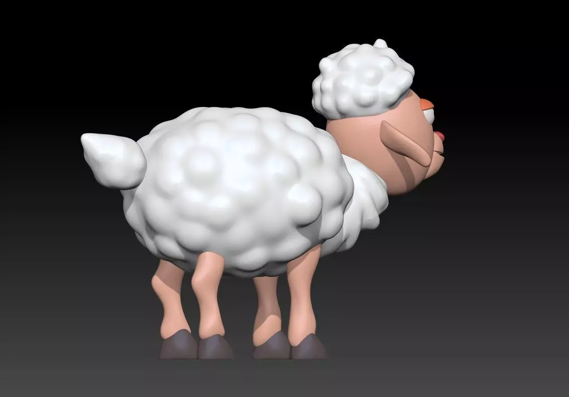 Sheep 3D Model 3D model_10