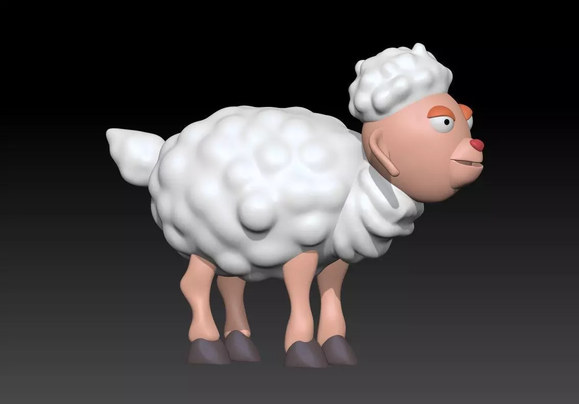 Sheep 3D Model 3D model_8