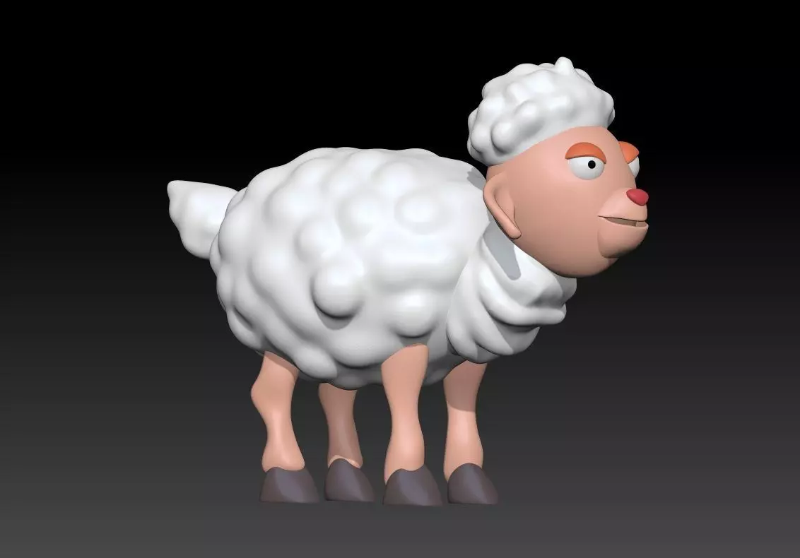 Sheep 3D Model 3D model_7