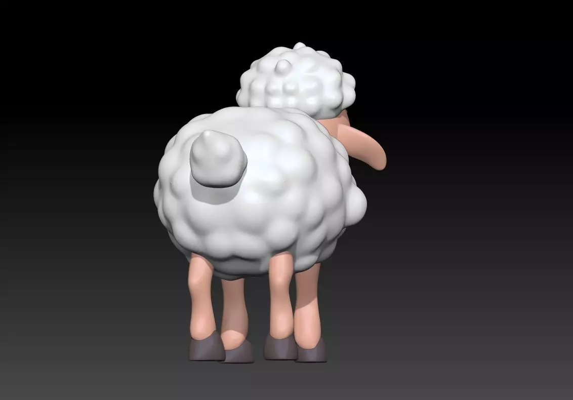 Sheep 3D Model 3D model_2