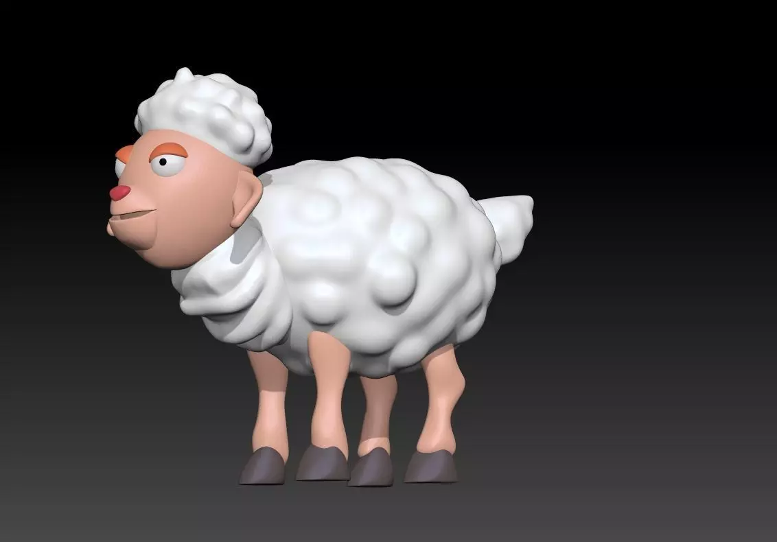 Sheep 3D Model 3D model_0