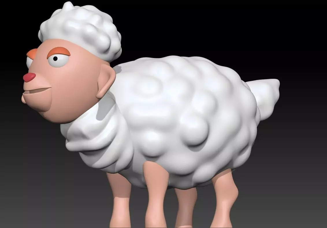 Sheep 3D Model 3D model_3