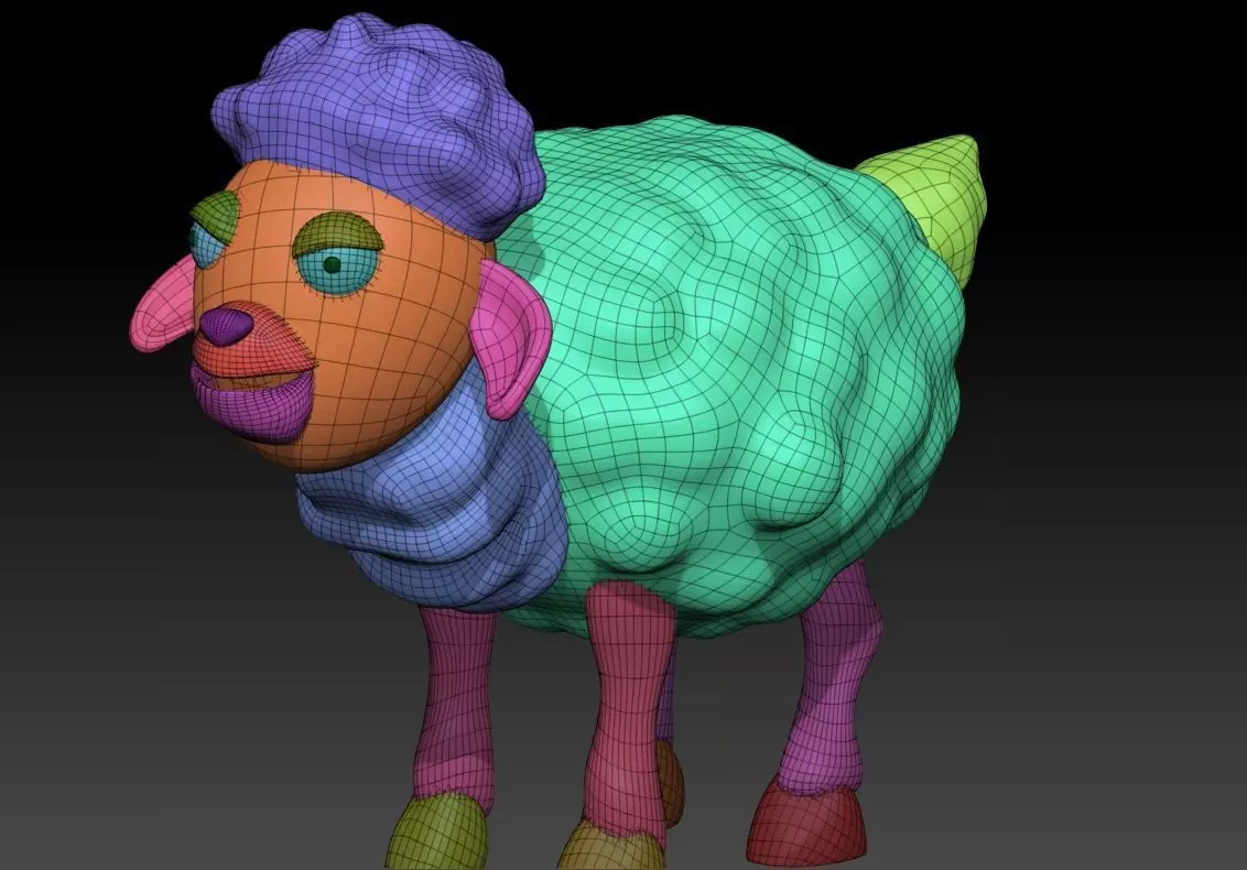 Sheep 3D Model 3D model_13