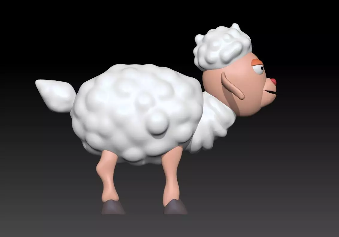 Sheep 3D Model 3D model_9