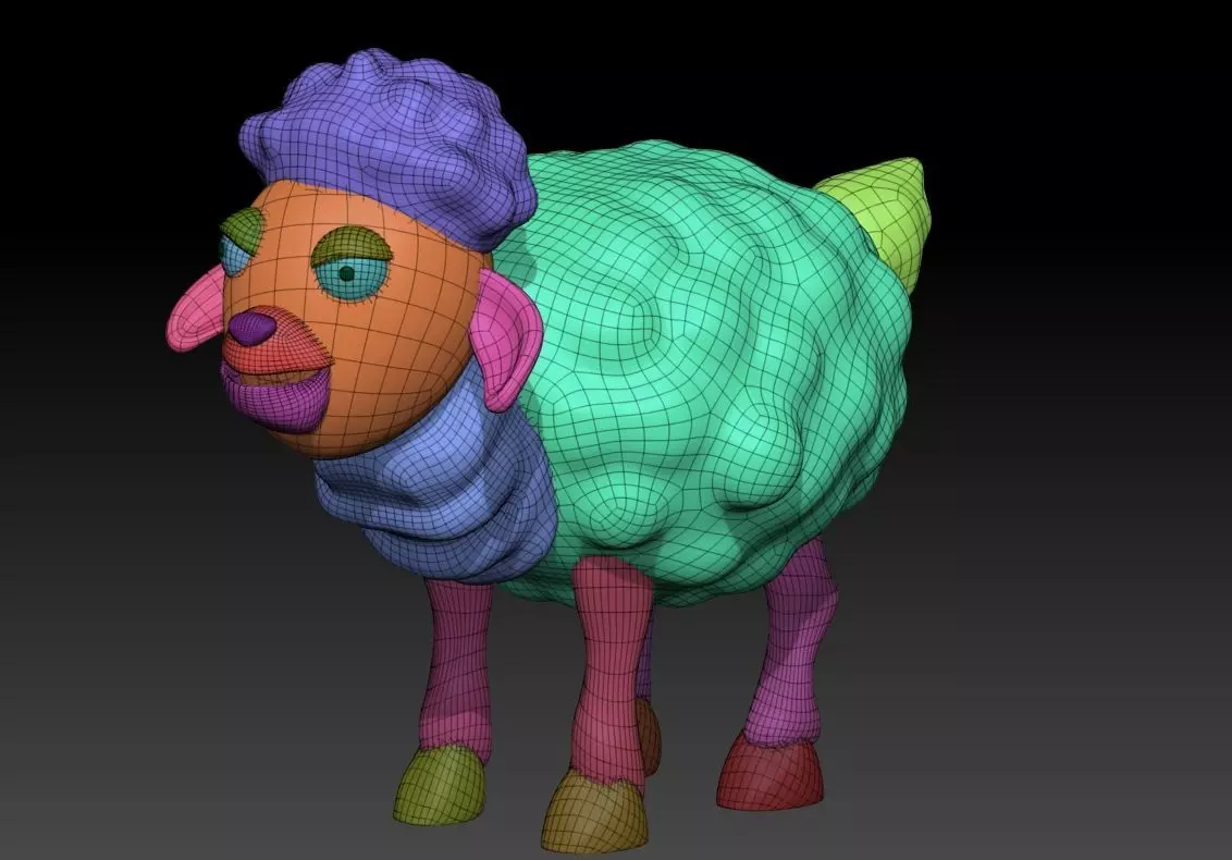 Sheep 3D Model 3D model_12