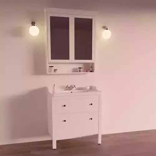 Wash Stand with Drawers IKEA HEMNES RUTSJON