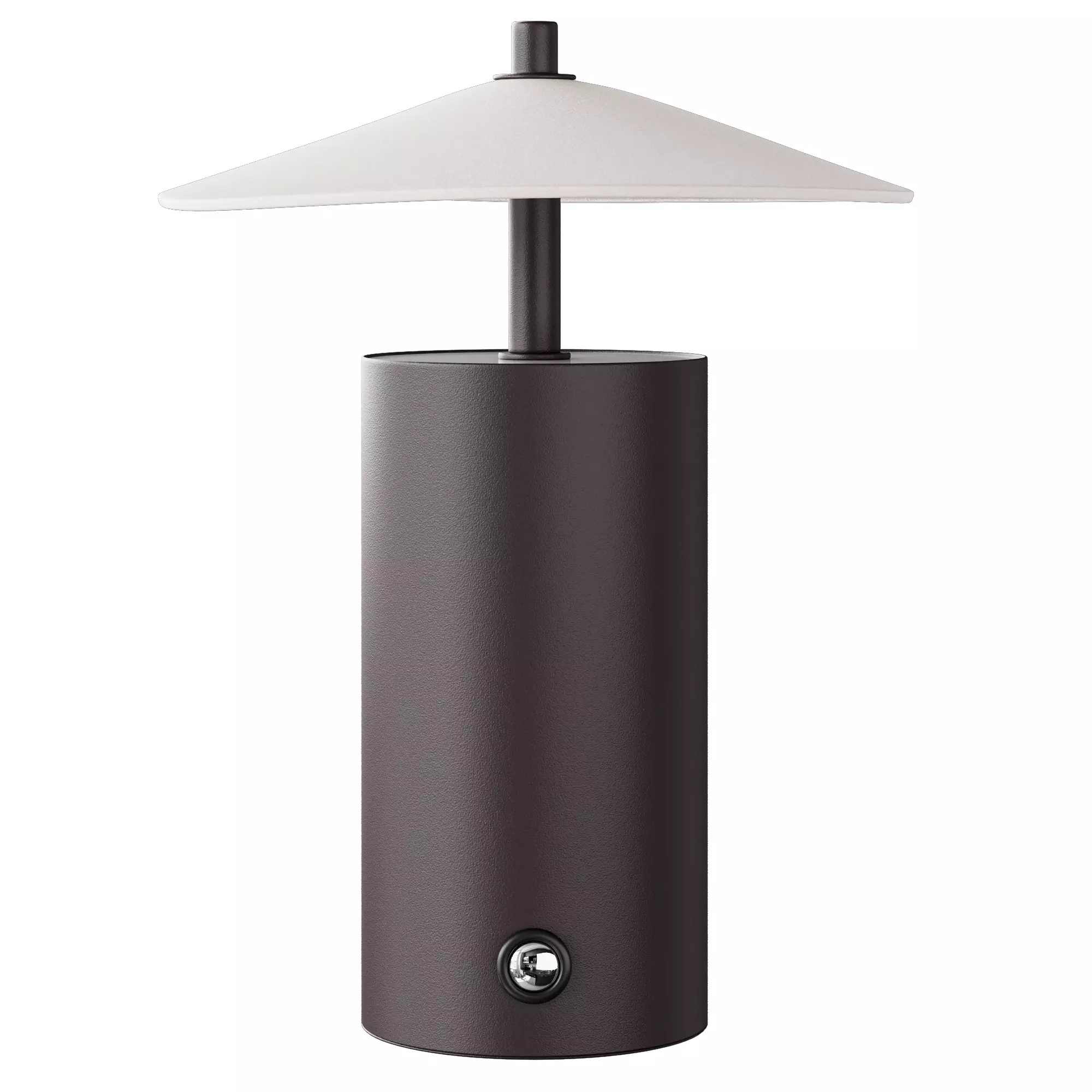 Zara Home table lamp with paper shade 3D model