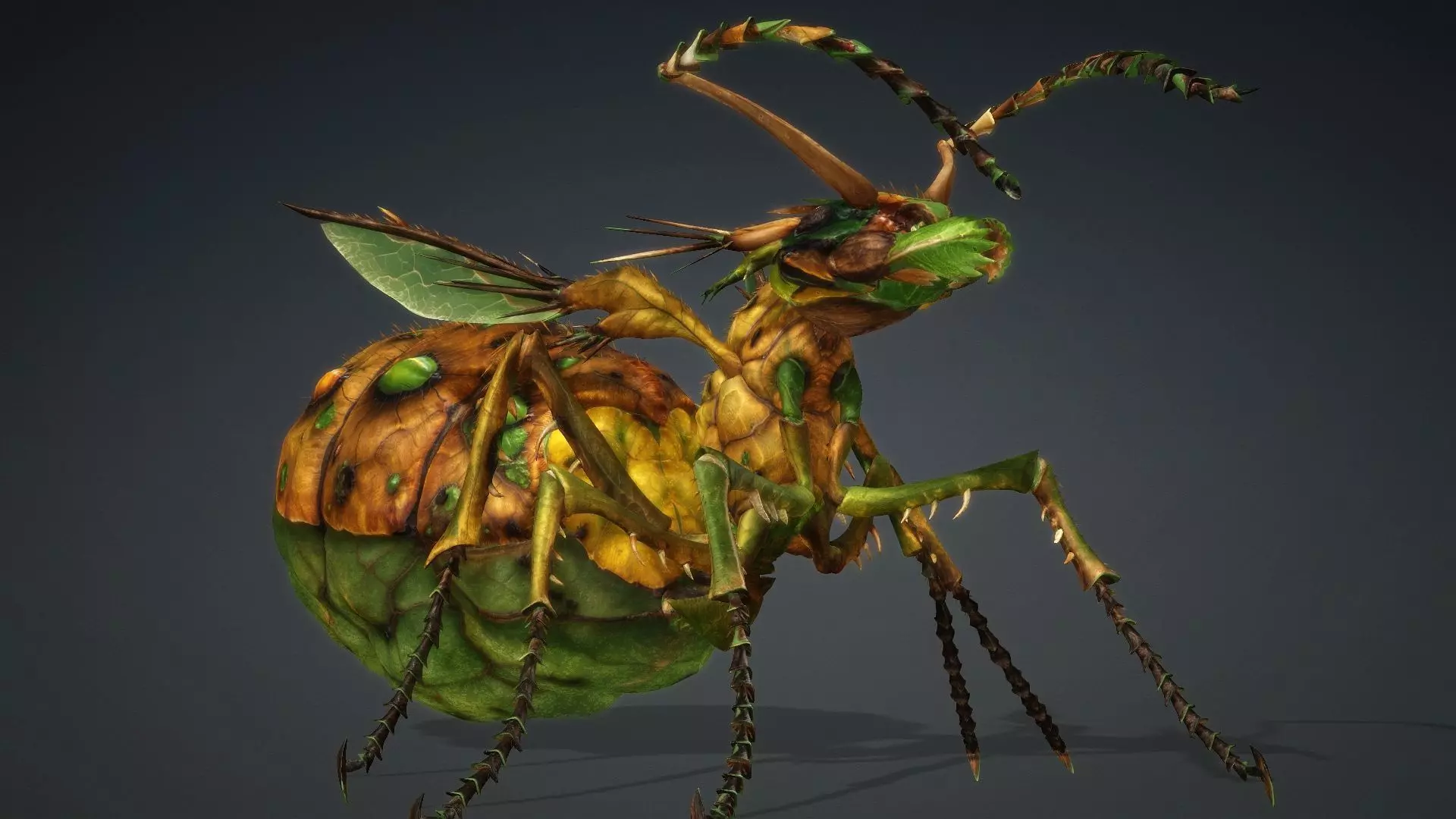 Ant Monster-V1d 3D model_15