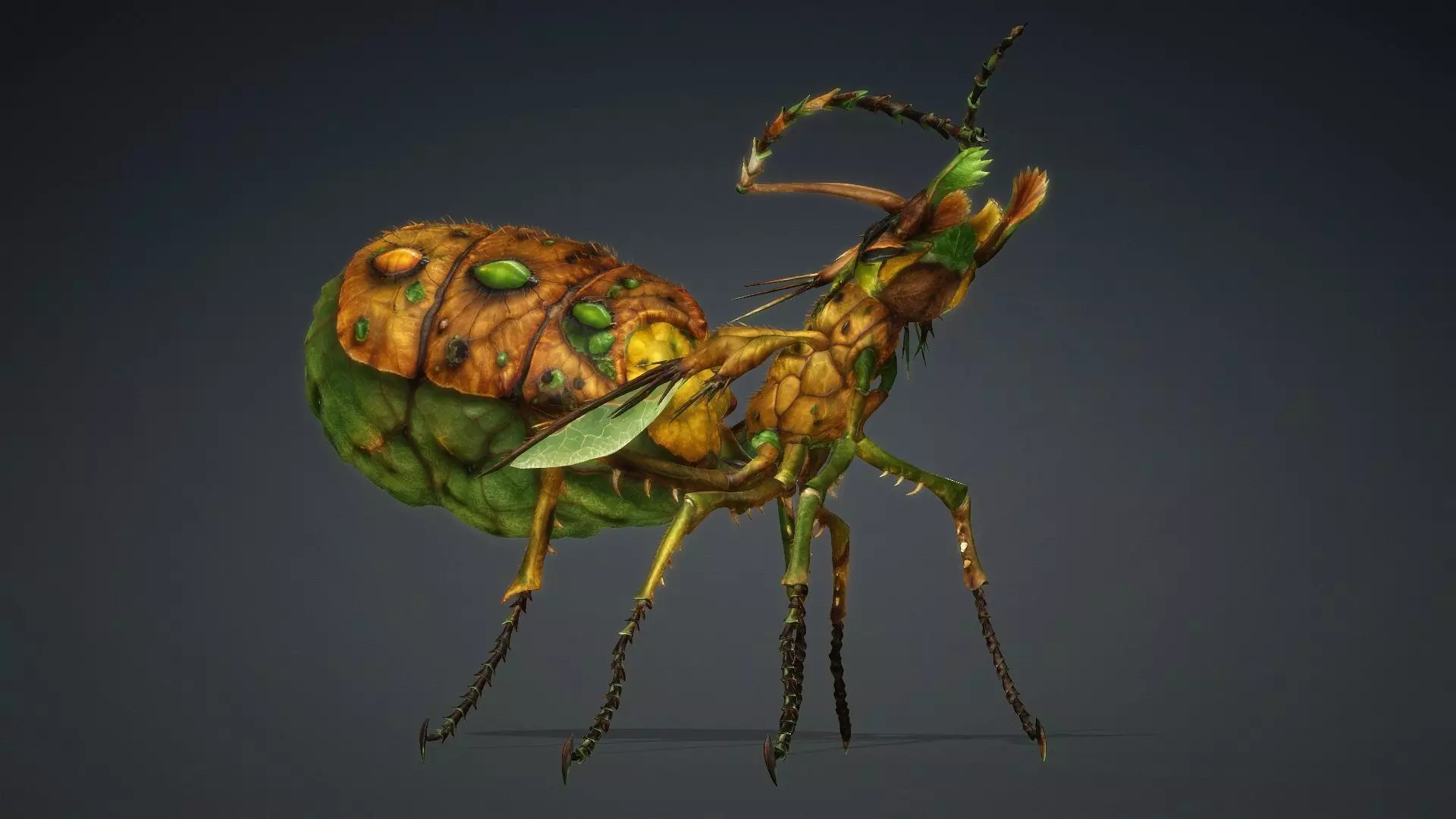 Ant Monster-V1d 3D model_16