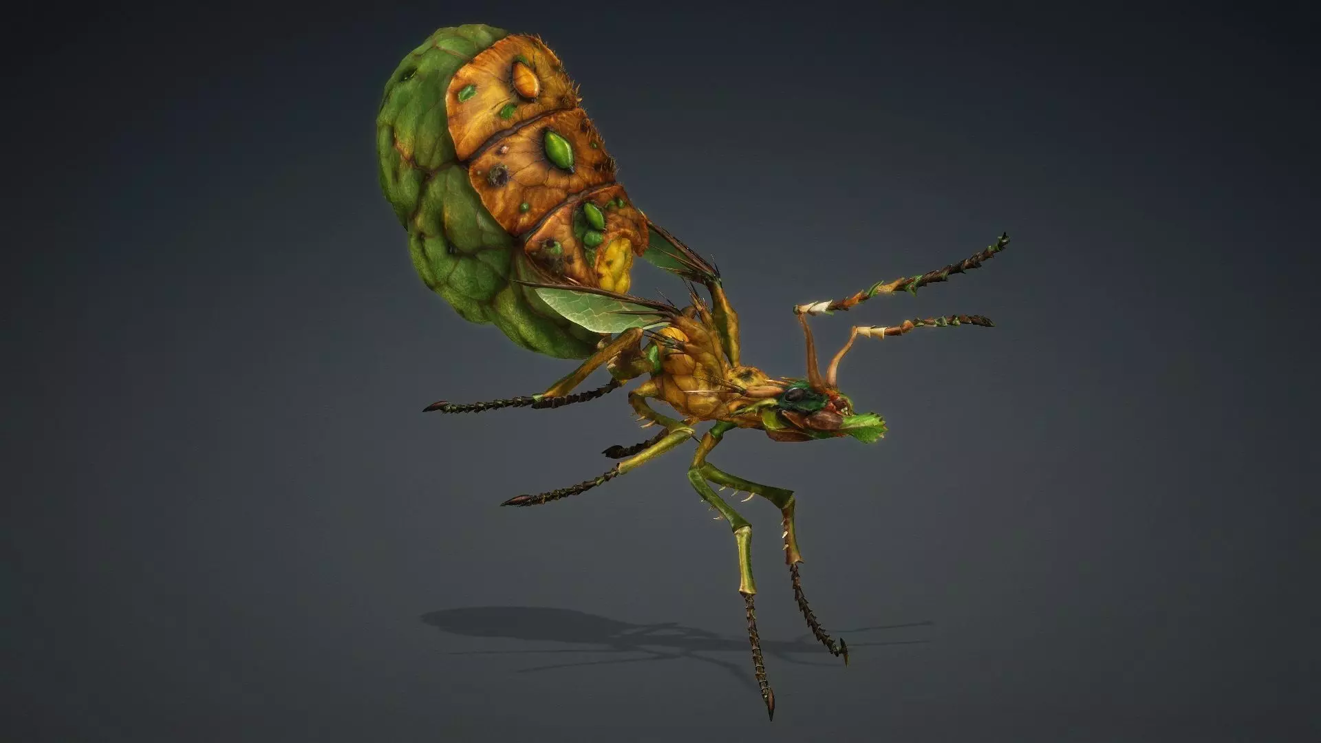 Ant Monster-V1d 3D model_7