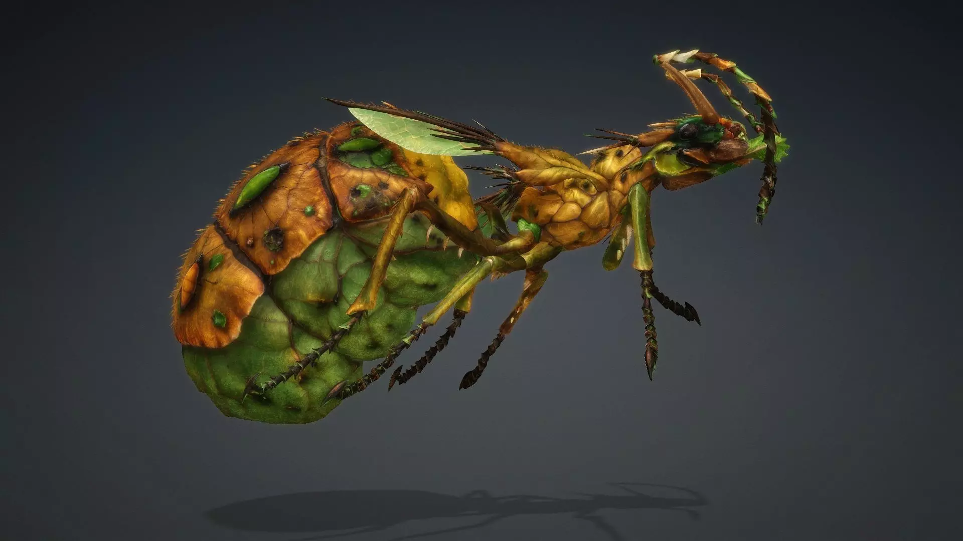 Ant Monster-V1d 3D model_6