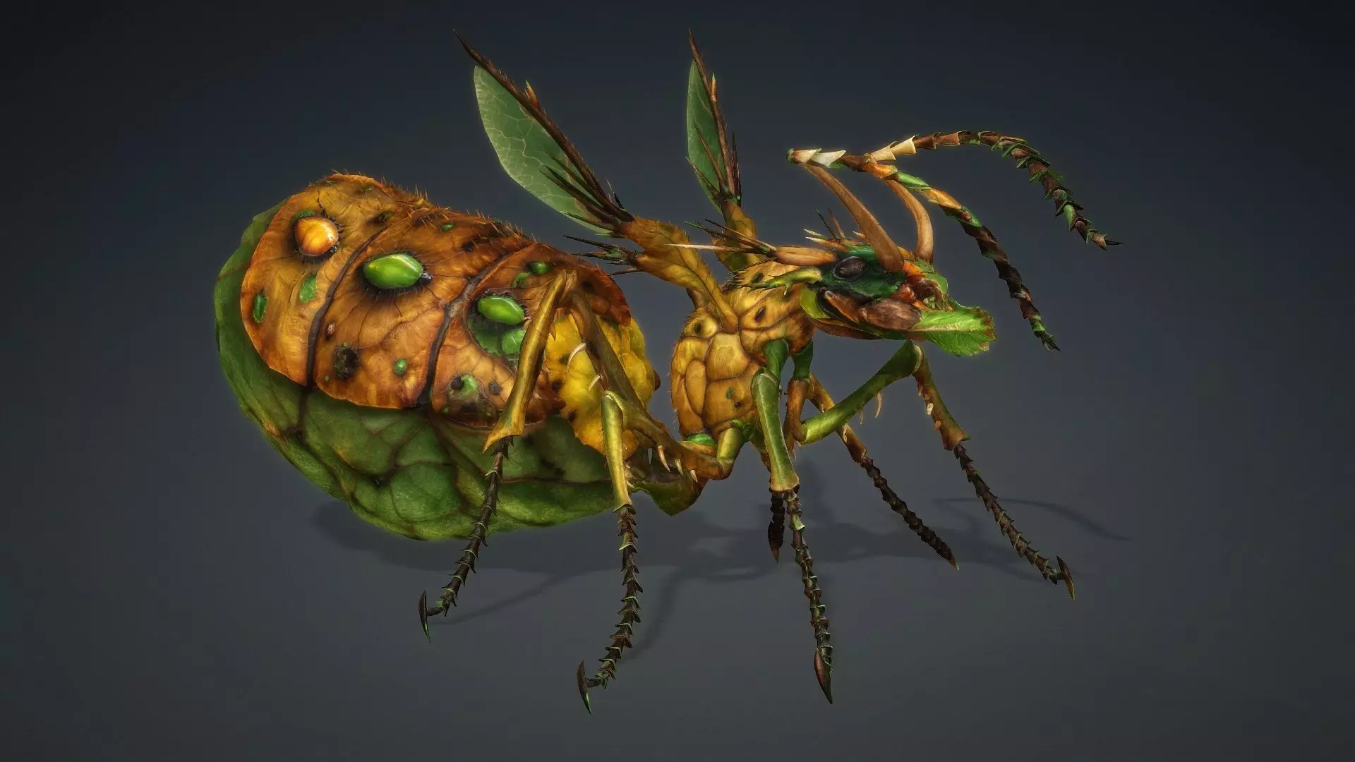 Ant Monster-V1d 3D model_14
