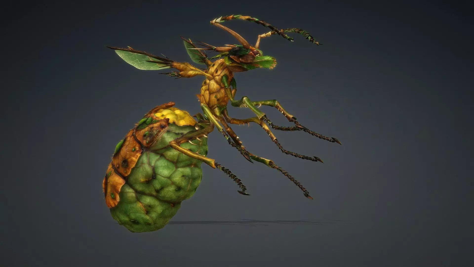 Ant Monster-V1d 3D model_9