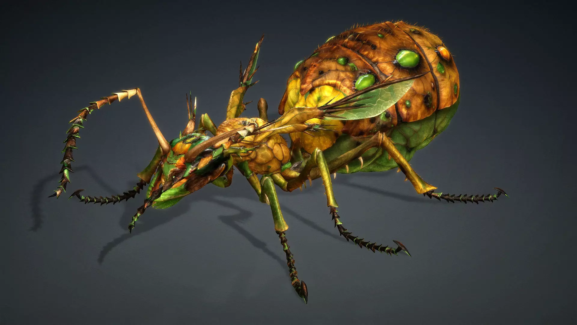 Ant Monster-V1d 3D model_2