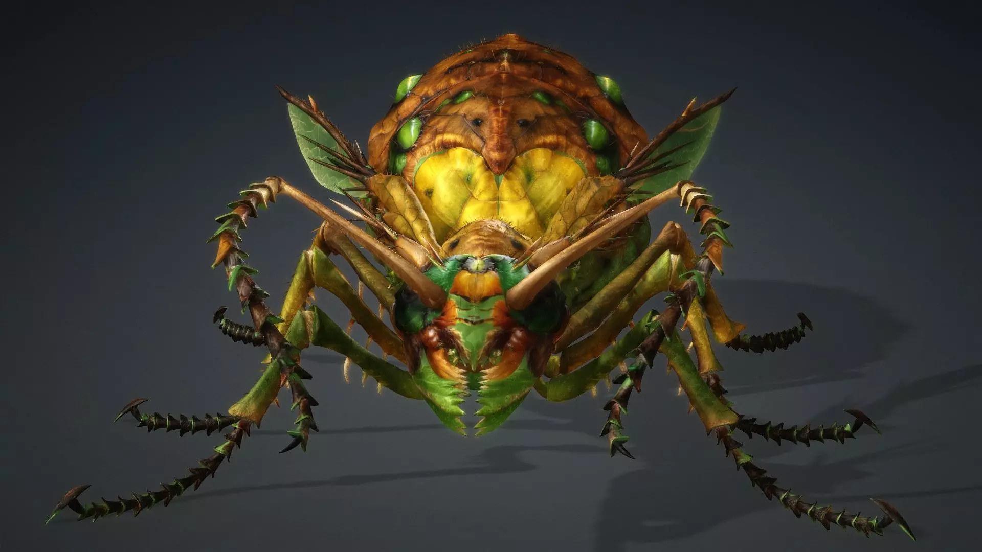 Ant Monster-V1d 3D model_13
