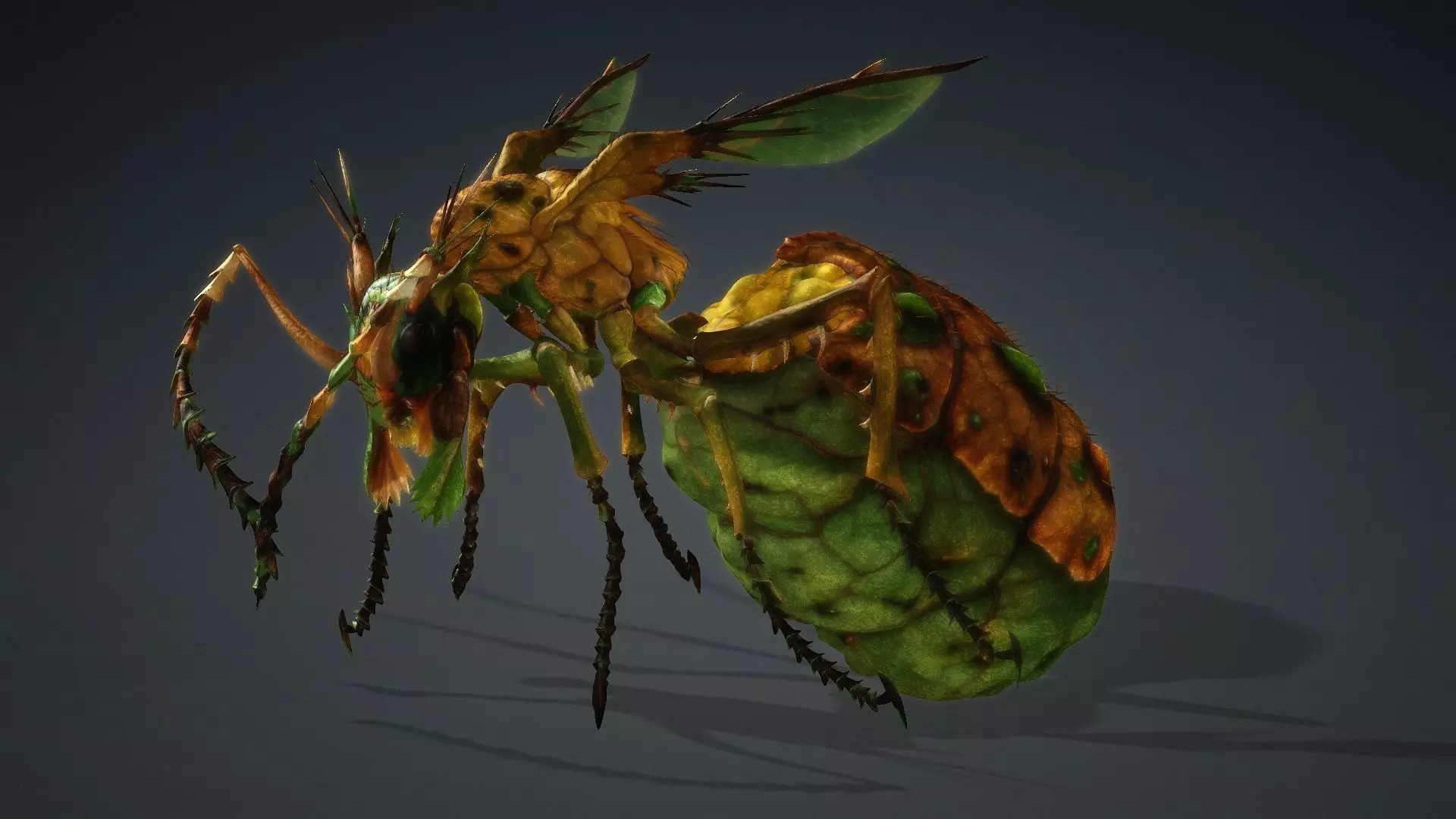 Ant Monster-V1d 3D model_17