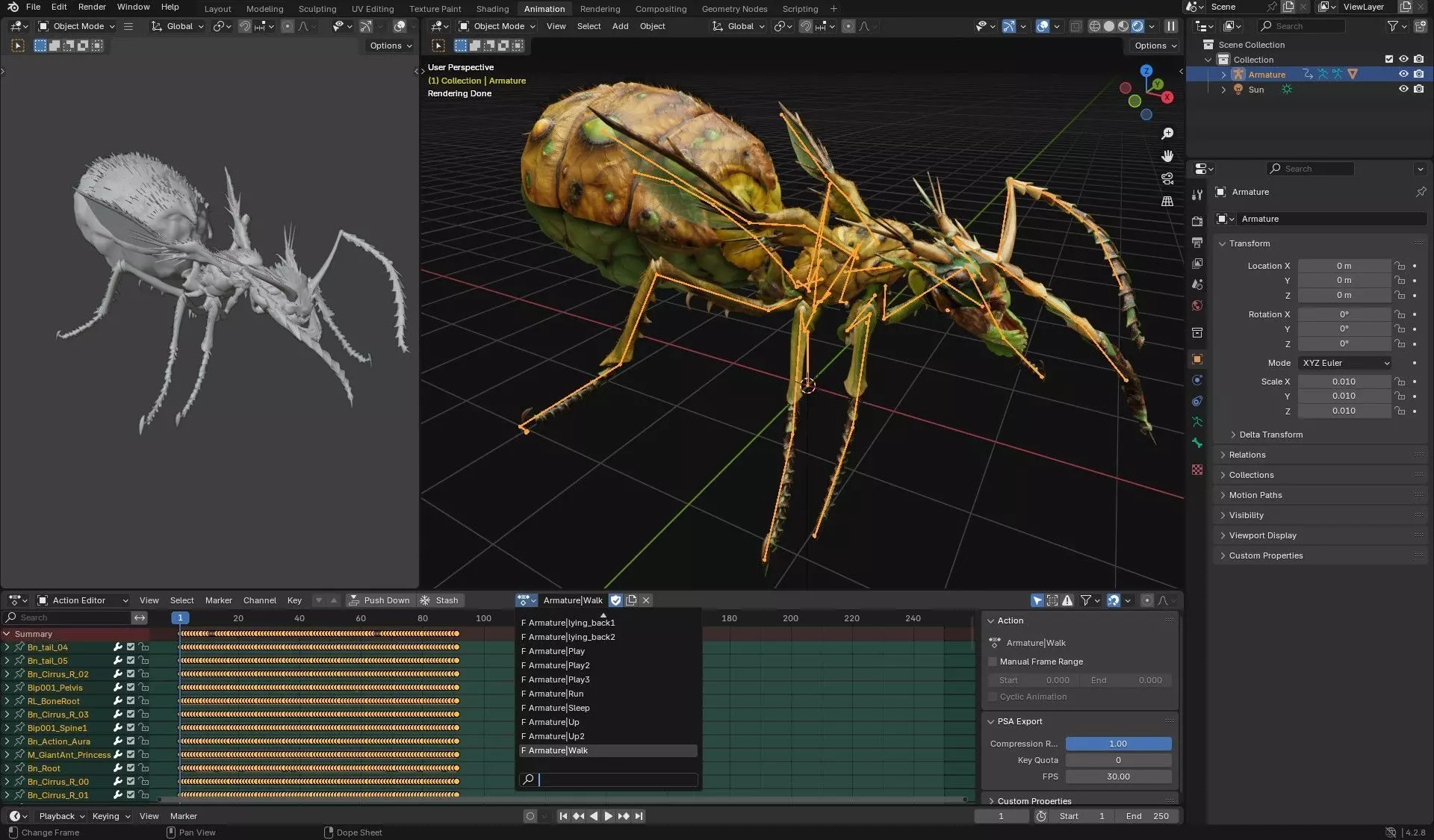 Ant Monster-V1d 3D model_21